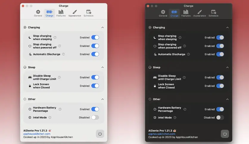 aldente macos battery charge limiter
aldente macbook battery optimization tool
aldente macos interface screenshot
aldente battery health manager mac