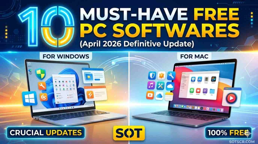 10 Must-Have Free PC Softwares for Windows & Mac (2026 Definitive Update)