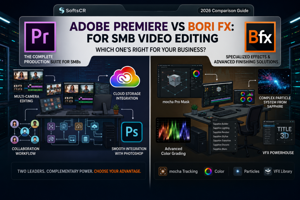 Adobe Premiere Pro vs Boris FX for SMB Video Editing: Which One’s Right for Your Business?