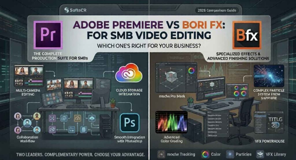 Adobe Premiere Pro vs Boris FX for SMB Video Editing: Which One’s Right for Your Business?