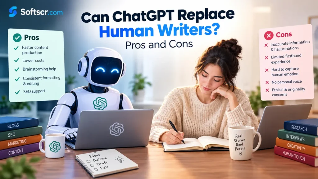 Can ChatGPT Replace Human Writers? Pros and Cons